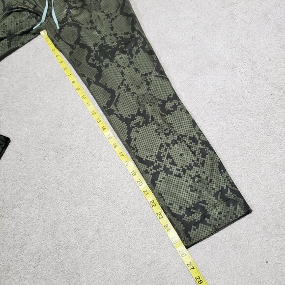 LULULEMON Jet Crop Slim Luxtreme 26" Pants Ankle Stretch Snake Green Women's 4 - Picture 14 of 14